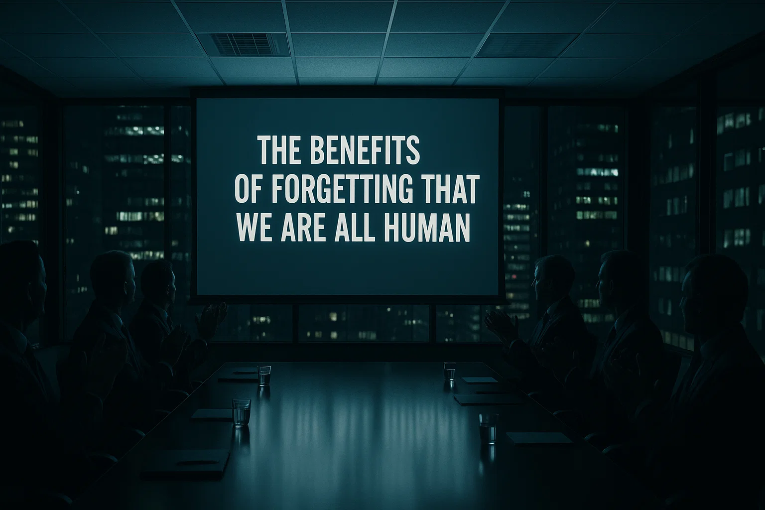 The Benefits of Forgetting That We Are All Human_1